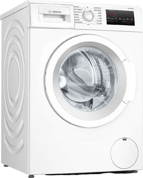 Bosch® 300 Series 2.2 Cu. Ft. White Front Load Washer | Bill Smith Appliance and Electronics