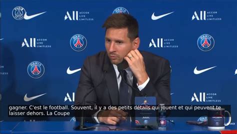 Lionel Messi First Press Conference As A PSG Player(pictures & Videos ...