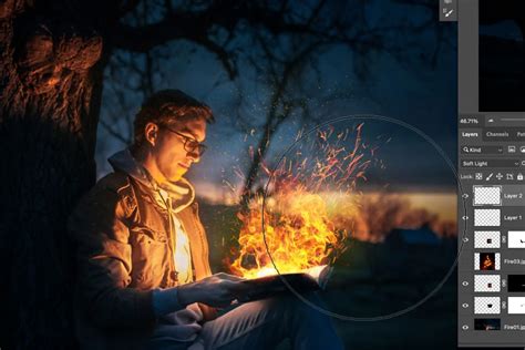 How to Create Realistic Fire in Photoshop - PHLEARN