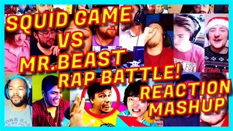 SQUID GAME VS MR.BEAST - RAP BATTLE! - REACTION MASHUP - FT. CAM STEADY & MIKE CHOE - FRESHY ...