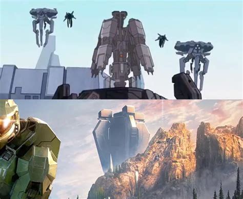 Could the structure in the concept art be the Sentinel Tank from Halo ...