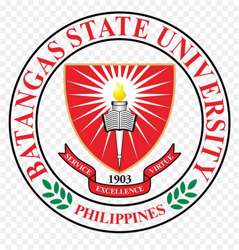 Batangas State University Logo Vector - Emblem, HD Png Download - vhv