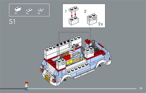 LEGO 40681 Retro Food Truck Instructions, Icons - Promotional