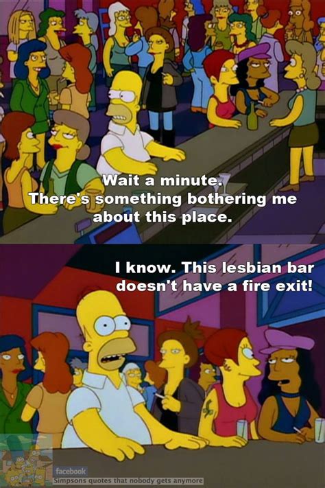 SimpsonsQuotesThatNobodyGetsAnymore's Post | Homer Simpson in a Lesbian ...