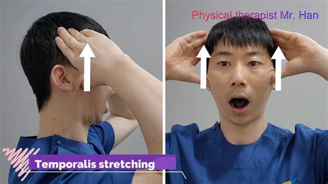 Temporalis stretching [측두근 스트레칭] - YouTube