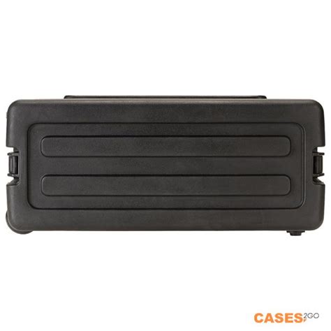 SKB 4U Roto Molded Shallow Rolling Rack Case