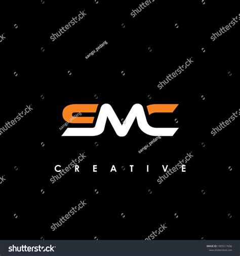 Smc Letter Initial Logo Design Template Stock Vector (Royalty Free ...