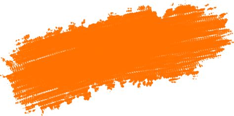 Orange Paint Brush Strokes Background