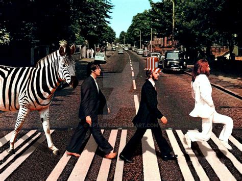 Abbey Road Zebra Crossing by OPTILUX on DeviantArt