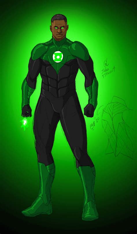 Green Lantern: John Stewart by Kyomusha on DeviantArt