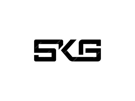 Diseño de logotipo skg | Vector Premium