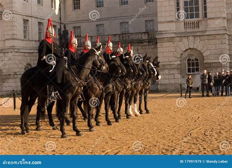 Changing the Guard, Horse Guards Parade. Editorial Stock Image - Image ...