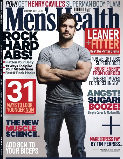 Henry Cavill News: Fit Superman Alert: Henry Featured In Men's Health UK