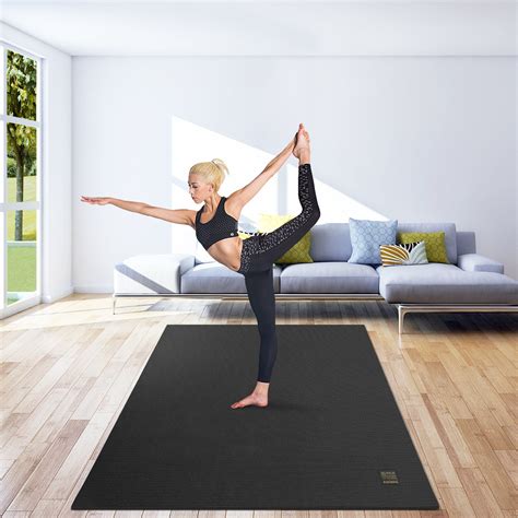 Large Yoga Mat, Exercise Mat, Gym Flooring for Home Gym Workout by GXMMAT