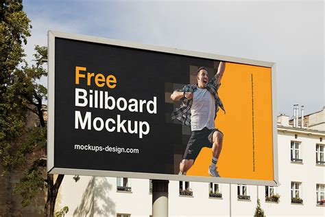 Free Urban Street Billboard Mockup PSD - PsFiles