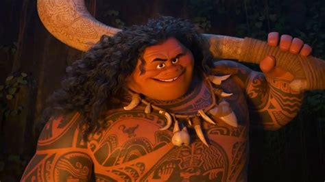 First look at Disney's Moana as Dwayne 'The Rock' Johnson voices demigod Maui in new trailer ...