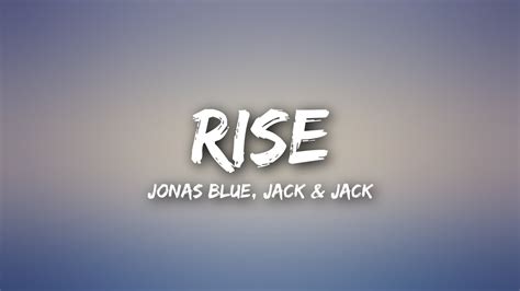 Rise Song Jonas Blue / Rise song from the album rise is released on may ...