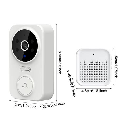 Smart Doorbell Smart Wireless Remote Video Doorbell Intelligent Visual Doorbell Home Night Wifi ...