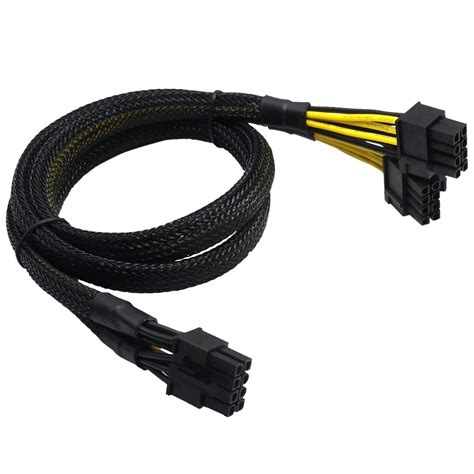 US$ 17.99 - COMeap CPU 8 Pin Male to Dual 8 Pin(6+2) Male PCIe Power Adapter Cable for Dell ...