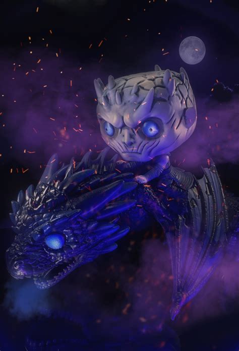 Game of Thrones Night King Viserion Funko : r/funkopop