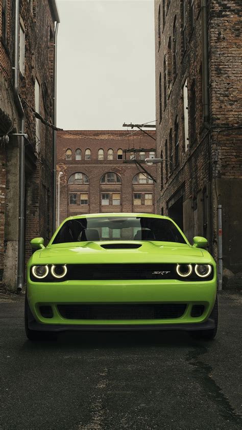 Dodge-Challenger-SRT-Hellcat-iPhone-Wallpaper | Dodge challenger ...