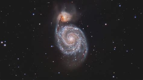 The Whirlpool Galaxy Tonight | space