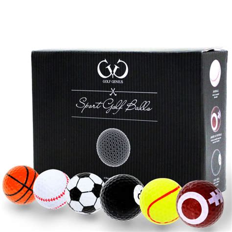 Golf Genius Novelty Golf Balls | IWOOT