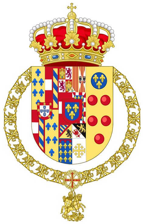 Coat of arms of Pedro of Bourbon-Two Sicilies (Spanish Heraldry).svg Spanish Royalty, French ...