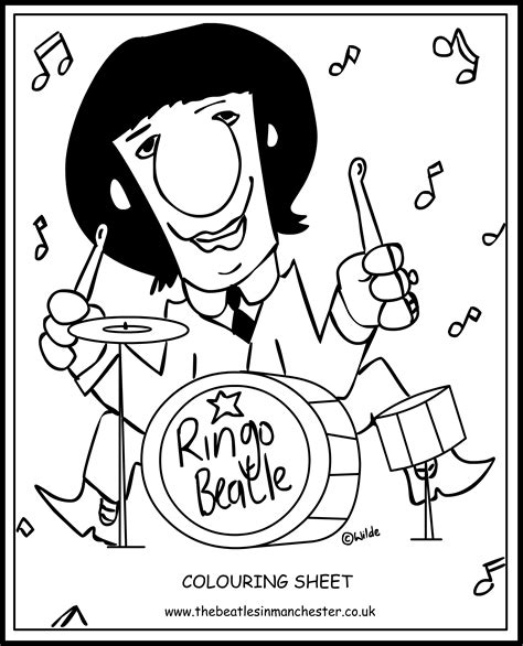 Beatles Coloring Pages at GetColorings.com | Free printable colorings pages to print and color