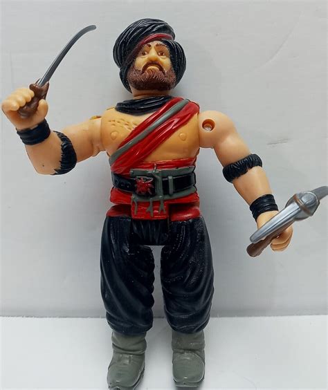 VINTAGE INDIANA JONES Temple of Doom Giant Thuggee 1984 LJN 99% See Pics MINTY for Sale - Final ...