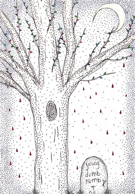 Bleeding Tree Drawing by Elizabeth Porter - Fine Art America