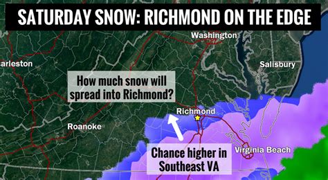 Richmond has two chances for snow between Thursday night and Saturday | Weather | richmond.com