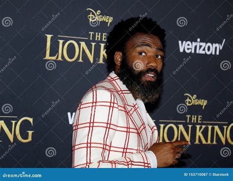 Donald Glover, Childish Gambino Editorial Photography - Image of lion ...