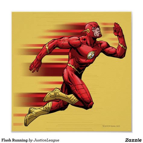 Flash Running Poster | Running posters, Design your own poster, Custom canvas prints