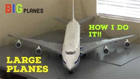 How I build large planes!! - YouTube