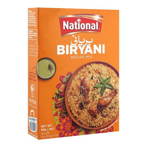 National Biryani Recipe Mix 45grams | Royal Blend | Catch N Pack