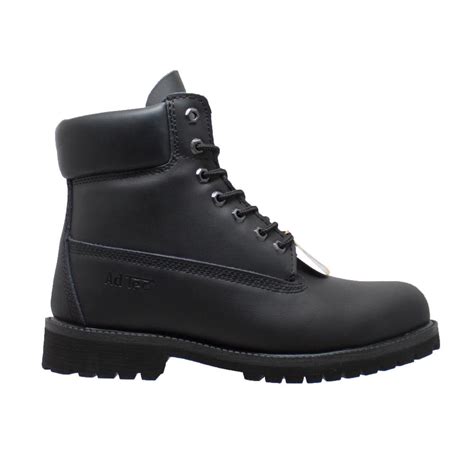 AdTec Men's 6'' Work Boots - Steel Toe - Black Size 9(W)-9688-W090 ...