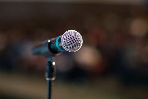 HD wallpaper: public speaking, mic, microphone, stage, speech, speaker ...