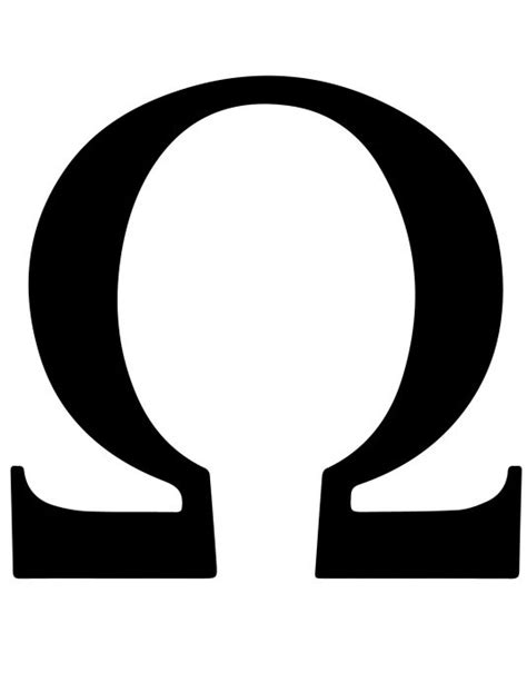 Omega Symbol/Sign and Its Meaning - Mythologian