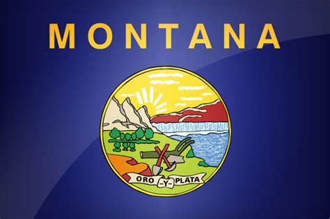 Montana US State Flag - Description & Download this flag