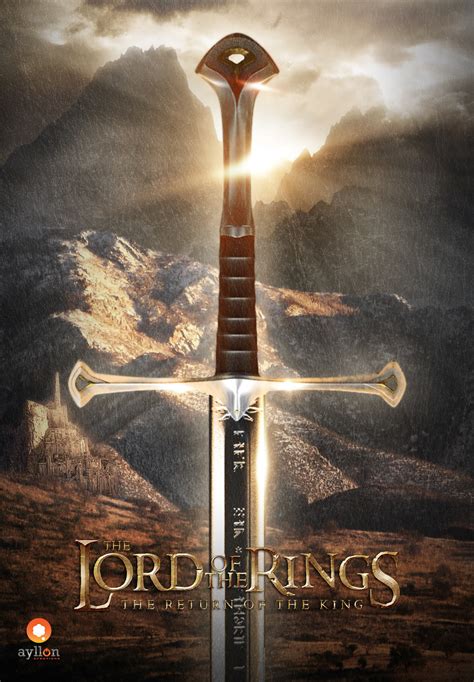 ArtStation - Anduril (The Return of the King poster)