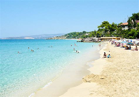 The village of Lassi with the nice beaches on Kefalonia in Greece.