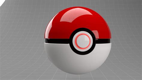 Pokeball Free 3D Model - .3ds .obj .c4d .mb .sldprt - Free3D