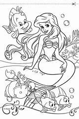 Pin By Nora Demeter On Disney Princess  Mermaid Coloring Book Disney sketch template