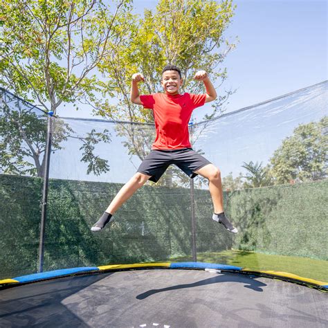 Bounce Pro 12' Trampoline with Enclosure Combo, Blue/Yellow - Walmart.com