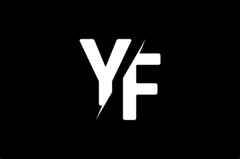 Monogram YF Logo Design Graphic by Greenlines Studios · Creative Fabrica