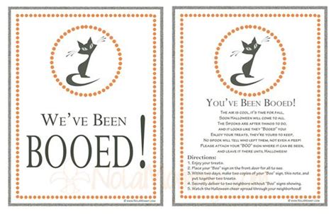 BOO Your Neighbor| {Free Printables} - NOLA Mommy