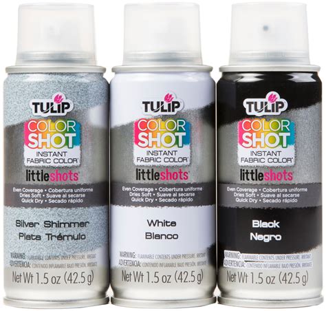 Tulip Fabric Spray Paint Essentials 3pk - Walmart.com