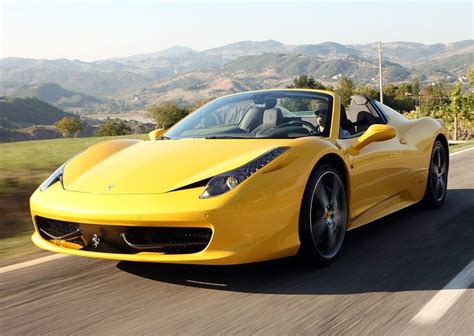 Mellow Yellow: Stunning New Ferrari 458 Spider Images - Teamspeed.com