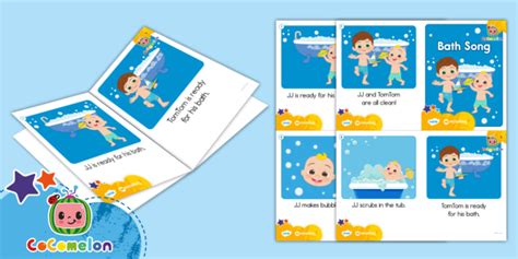 FREE CoComelon: Bath Song Early Emergent Reader